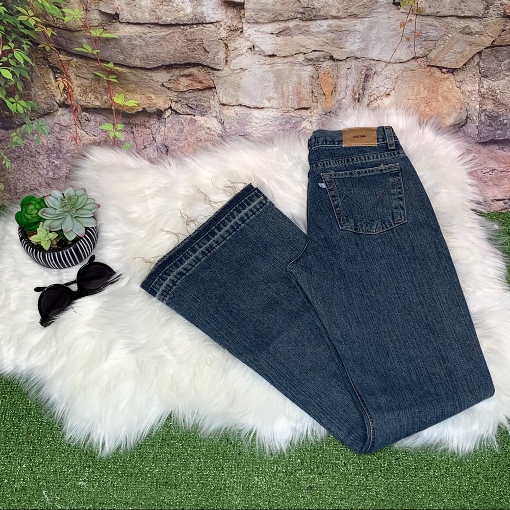 NWT CAUTION STYLE LAB Boot Cut Jeans, US 0 - Picture 11 of 11